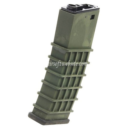 G&G 330 Billes Polymère Hi-Cap Chargeur GK5C Convient pour M4 M16 Série AEG Fusil Airsoft Vert