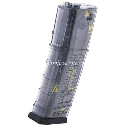 G&G 105 Billes Polymère Mid-Cap Chargeur SSG-1 Convient pour M4 M16 Série AEG Fusil Airsoft