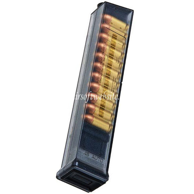 G&G 110 Billes Polymère Mid-Cap Chargeur Convient pour G&G PCC45 Série AEG SMG Fusil Airsoft Noir