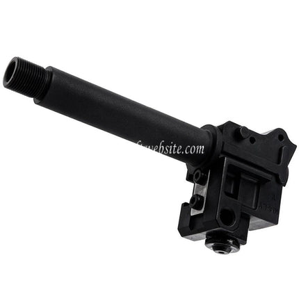 KRYTAC Canon et Trunnion Ensemble -14mm CCW sens antihoraire Convient pour Krytac Kriss Vector GBB SMG Fusil Airsoft Noir