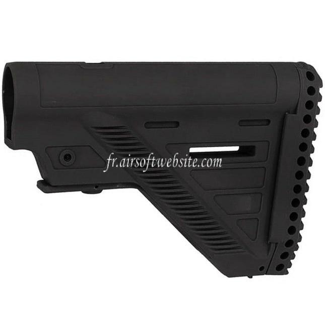 E&C 416A5 Style Rétractable Crosse Convient pour HK416 M4 M16 Série AEG Fusil Airsoft