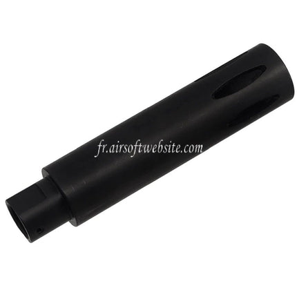 CYMA 113mm XM177 E2 Style Frein de Bouche Convient pour -14mm CCW sens antihoraire Canon Fusil Airsoft Noir