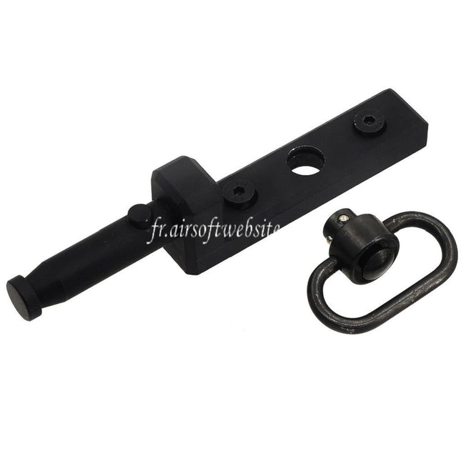 Golden Eagle M-LOK Bipied Adaptateur avec QD Sangle Pivot Convient pour Versa Pod style Bipied Airsoft