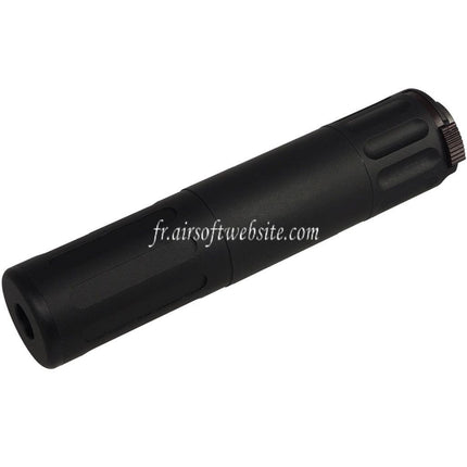 5KU 170mm AAC SR5 Style QD Silencieux avec 3-Broches Frein de Bouche Convient pour -14mm CCW sens antihoraire Canon Fusil Airsoft
