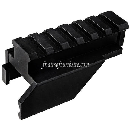 KSC 20mm Picatinny Rail Lunette Montage Base Convient pour KSC M11 Série GBB SMG Fusil Airsoft Noir