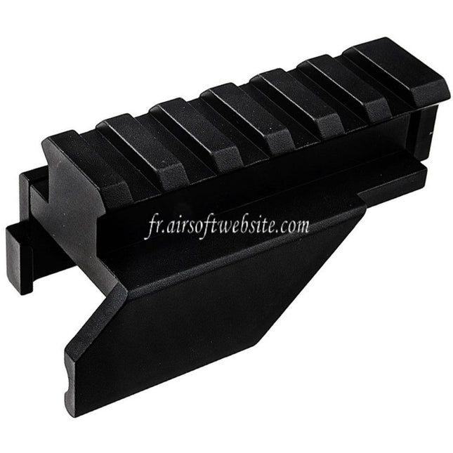 KSC 20mm Picatinny Rail Lunette Montage Base Convient pour KSC M11 Série GBB SMG Fusil Airsoft Noir