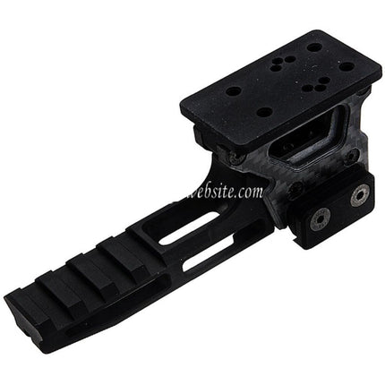 Revanchist Airsoft 2.26 Pouces Modular Optics Montage V2 Convient pour Amphibious RMR Docter Red Dot Viseur Montage et Laser Devices Riser Noir