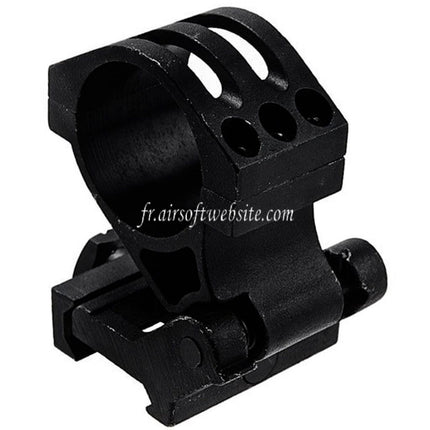 Vector Optics Acier 30mm Flip to Side Picatinny Montage Ring Noir