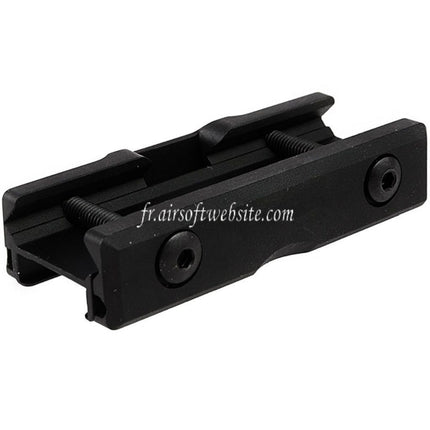 TMC CD Style Tape Switch Rail Montage Convient pour 20mm Picatinny Rail System Noir