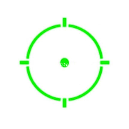 HOLOSUN 508T-GR X2 Reflex Cercle Vert Visée à Point (HE Elite Série)
