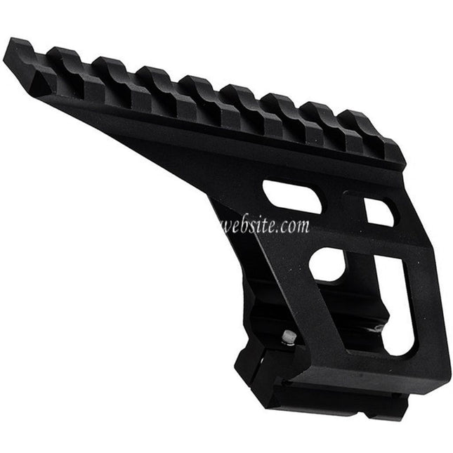 Novritsch CNC Aluminum 20mm Top Rail Convient pour SSP1 SSP2 Série GBB Pistolet Airsoft Noir