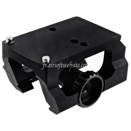 PPT Outdoor L-Style RMR Montage Convient pour Rouge Visée à Point 20mm Picatinny Rail Noir