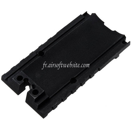 Revanchist Airsoft CNC Aluminum RMR SRO Optique Montage Convient pour Tokyo Marui G17 Gen5 MOS Série GBB Pistolet Noir