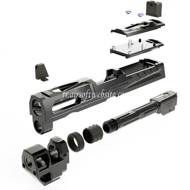 PTS Killer Innovations Velocity V1 Conversion Kit Convient pour VFC SIG AIR P320 M18 X-Carry Série GBB Pistolets