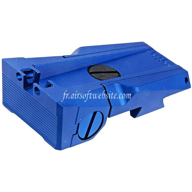 Dr. Black CNC Aluminum Fibre Optique Hausse Convient pour Tokyo Marui Hi-Capa 5.1 Série GBB Pistolet Airsoft