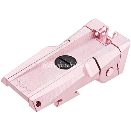 Dr. Black CNC Aluminum Fibre Optique Hausse Convient pour Tokyo Marui Hi-Capa 5.1 Série GBB Pistolet Airsoft
