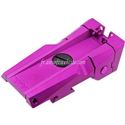 Dr. Black CNC Aluminum Fibre Optique Hausse Convient pour Tokyo Marui Hi-Capa 5.1 Série GBB Pistolet Airsoft