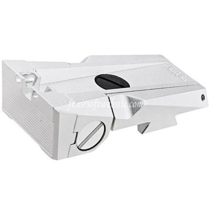 Dr. Black CNC Aluminum Fibre Optique Hausse Convient pour Tokyo Marui Hi-Capa 5.1 Série GBB Pistolet Airsoft