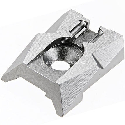 Dr. Black CNC Aluminum Fibre Optique Hausse Convient pour Tokyo Marui Hi-Capa 4.3 Série GBB Pistolet Airsoft