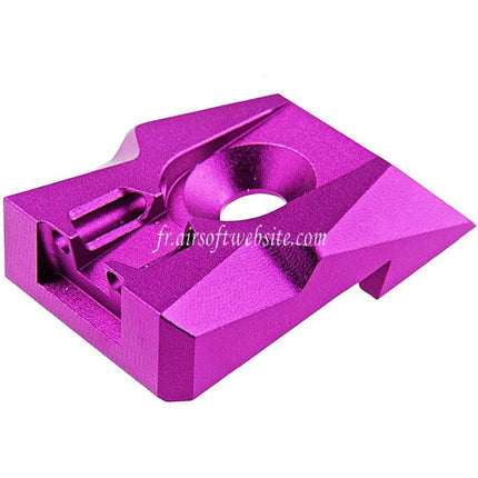 Dr. Black CNC Aluminum Fibre Optique Hausse Convient pour Tokyo Marui Hi-Capa 4.3 Série GBB Pistolet Airsoft