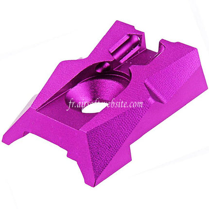 Dr. Black CNC Aluminum Fibre Optique Hausse Convient pour Tokyo Marui Hi-Capa 4.3 Série GBB Pistolet Airsoft