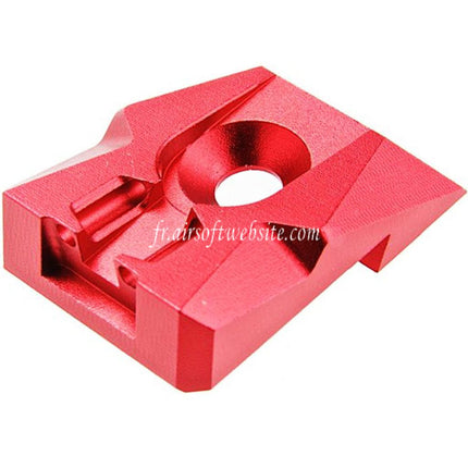 Dr. Black CNC Aluminum Fibre Optique Hausse Convient pour Tokyo Marui Hi-Capa 4.3 Série GBB Pistolet Airsoft