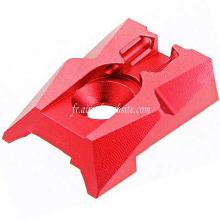 Dr. Black CNC Aluminum Fibre Optique Hausse Convient pour Tokyo Marui Hi-Capa 4.3 Série GBB Pistolet Airsoft