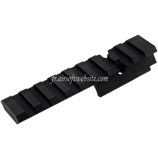 Novritsch 100mm 9-Slots Optique Picatinny Rail Convient pour SSP5 (6 Version) GBB Pistolet Airsoft Noir