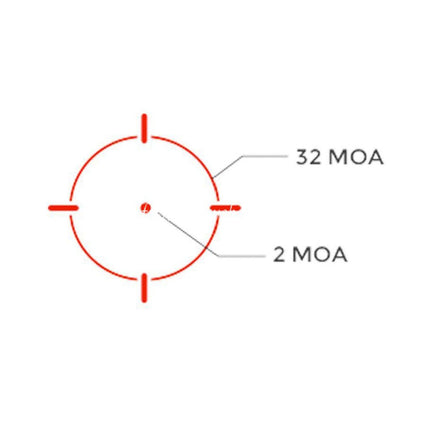 HOLOSUN 507K X2 Reflex Cercle Point / Shake Awake Sight (HS Série)