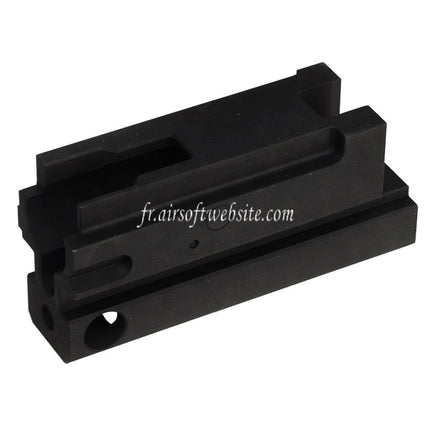 BBT CNC Acier Culasse avec 120% Recul Ressort Convient pour Maruyama SCW-9 PRO-G Série GBB SMG Fusil Airsoft Noir