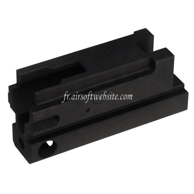 BBT CNC Acier Culasse avec 120% Recul Ressort Convient pour Maruyama SCW-9 PRO-G Série GBB SMG Fusil Airsoft Noir