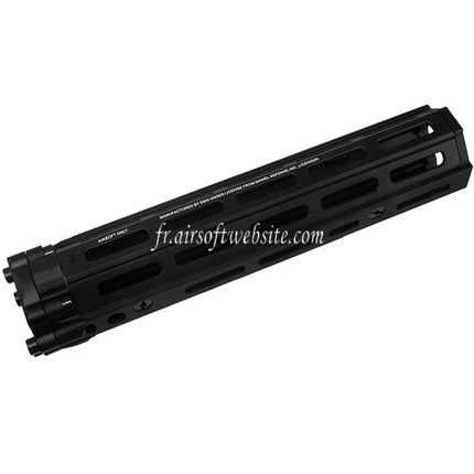 CYMA EMG Daniel Defense Licensed CNC Aluminum 9.5 Pouces Free Float M-LOK RIS III Rail de Garde-Main Convient pour M4 M16 Série AEG Fusil Airsoft