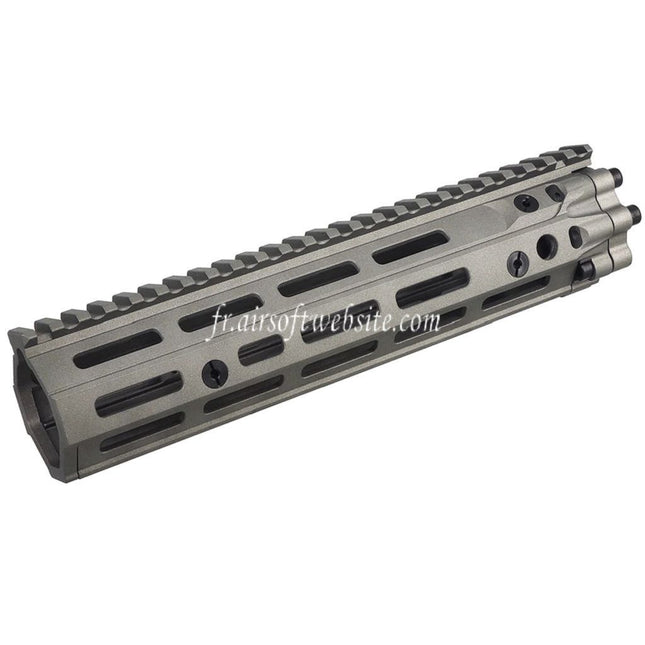 CYMA EMG Daniel Defense Licensed CNC Aluminum 9.5 Pouces Free Float M-LOK RIS III Rail de Garde-Main Convient pour M4 M16 Série AEG Fusil Airsoft