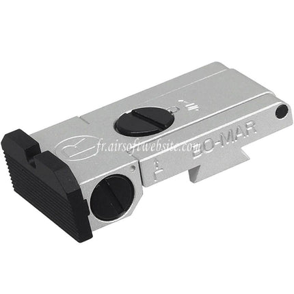 5KU CNC Aluminum Bo-Mar Style Hausse Convient pour WE (WE-TECH) Tokyo Marui Hi-Capa Série GBB Pistolet Airsoft