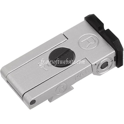 5KU CNC Aluminum Bo-Mar Style Hausse Convient pour WE (WE-TECH) Tokyo Marui Hi-Capa Série GBB Pistolet Airsoft