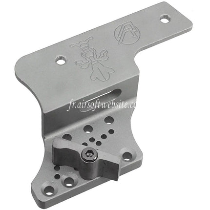 5KU Aluminum 90 Degré C-More Montage Base (Type-4) Convient pour WE (WE-TECH) Tokyo Marui Hi-Capa Série GBB Pistolet Airsoft
