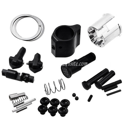 Dytac EMG Noveske CHAINSAW SBR Boîtier et M-LOK Garde-Main Conversion Kit Convient pour Tokyo Marui AR M4 Série MWS GBB Fusil Airsoft Noir