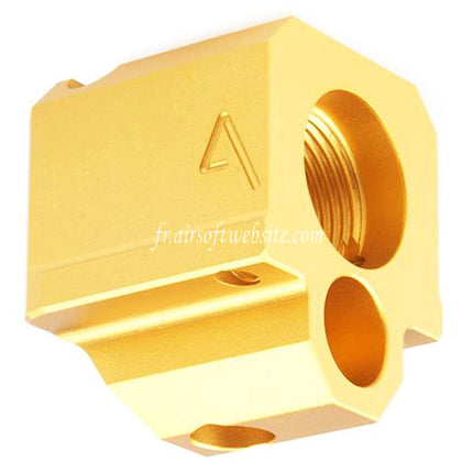 RWA Agency Arms 417 Port unique Compensateur -14mm CCW sens antihoraire Filetage Convient pour G-Série GBB Pistolets Airsoft