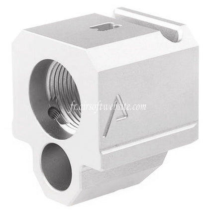 RWA Agency Arms 417 Single Port Compensateur -14mm CCW sens antihoraire Convient pour Elite Force UMAREX VFC WE (WE-Tech) G-Série GBB Pistolet Airsoft