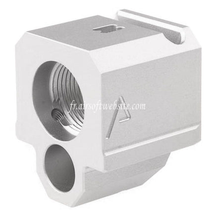 RWA Agency Arms 417 Port unique Compensateur -14mm CCW sens antihoraire Filetage Convient pour G-Série GBB Pistolets Airsoft