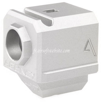 RWA Agency Arms 417 Port unique Compensateur -14mm CCW sens antihoraire Filetage Convient pour G-Série GBB Pistolets Airsoft