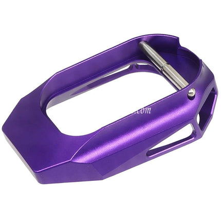 5KU CNC Aluminum Hollow Magwell Convient pour WE (WE-TECH) Tokyo Marui Hi-Capa Série GBB Pistolet Airsoft