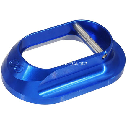 5KU CNC Aluminum XL Infinity Magwell Convient pour 5KU CNC Aluminum Hi-Capa Poignées