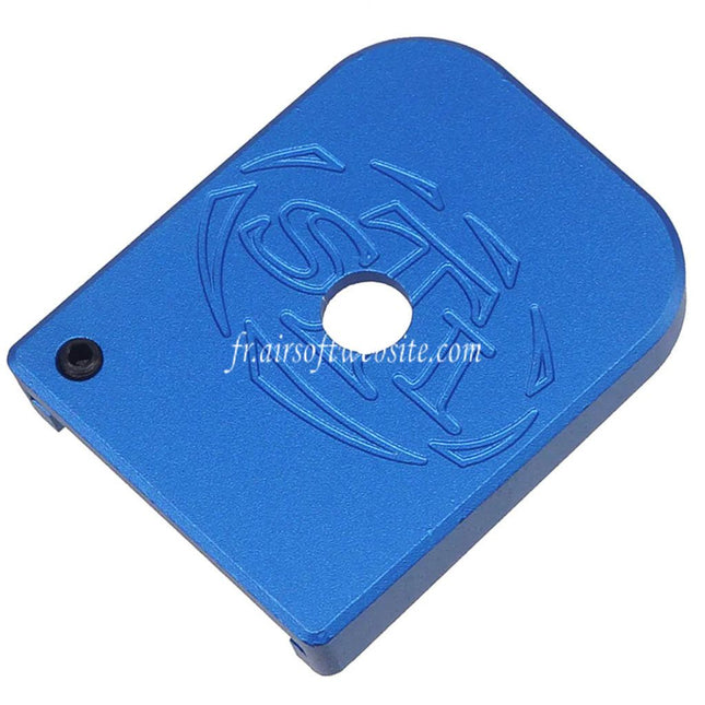 5KU Aluminum STI Style Skinny Chargeur Base Plaque Convient pour WE (WE-TECH) Tokyo Marui Hi-Capa Série GBB Pistolet Chargeur