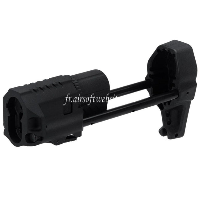 VFC 3-Positions QRS Quick Release Crosse Convient pour VFC AR M4 Série AEG Fusil Airsoft Noir