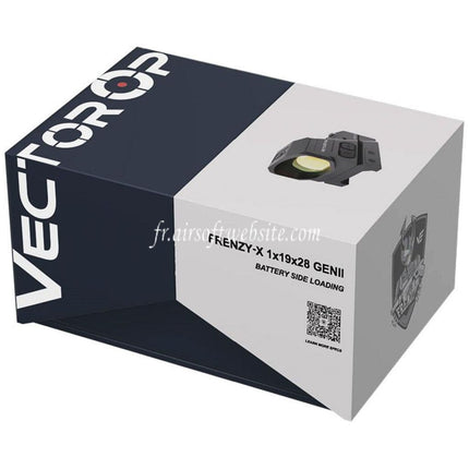 Vector Optics Frenzy-X Gen II 1x19x28 Micro Rouge Visée à Point