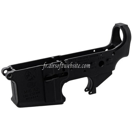 VFC Cybergun Bas Boîtier Convient pour VFC Cybergun Colt M733 Série GBB Fusil Airsoft Noir