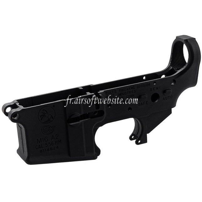 VFC Cybergun Bas Boîtier Convient pour VFC Cybergun Colt M733 Série GBB Fusil Airsoft Noir