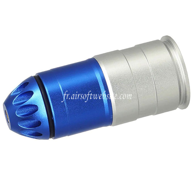 CYMA 96 Billes 40mm M203 Gaz Cartouche Bleu/Argent