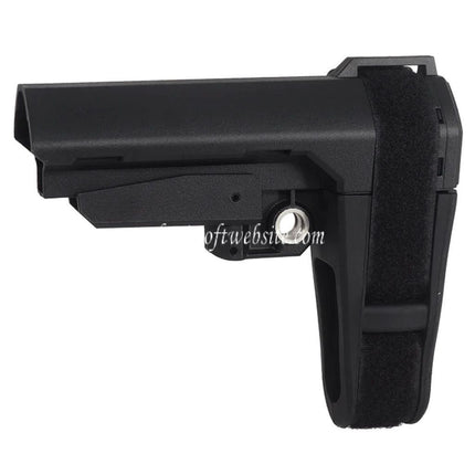 CYMA SB Stabilizing Brace Crosse Convient pour M4 M16 Série AEG Fusils Airsoft Noir